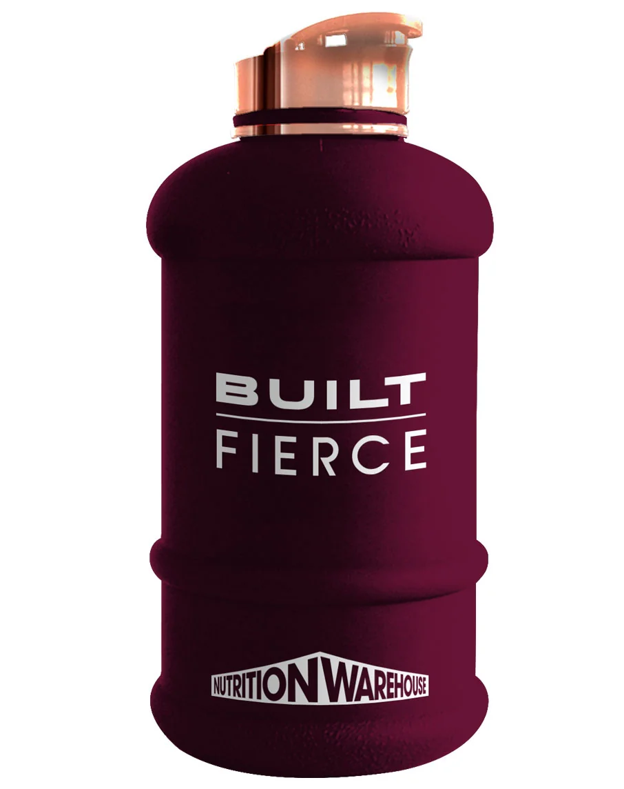 1.3 Litre Bottle (Built Fierce - Plum) by Nutrition Warehouse