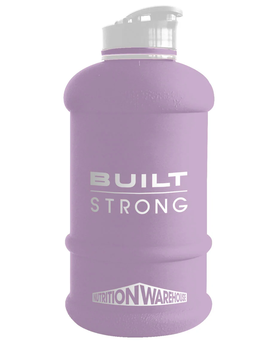 1.3 Litre Bottle (Built Strong - Purple) by Nutrition Warehouse - Image 2