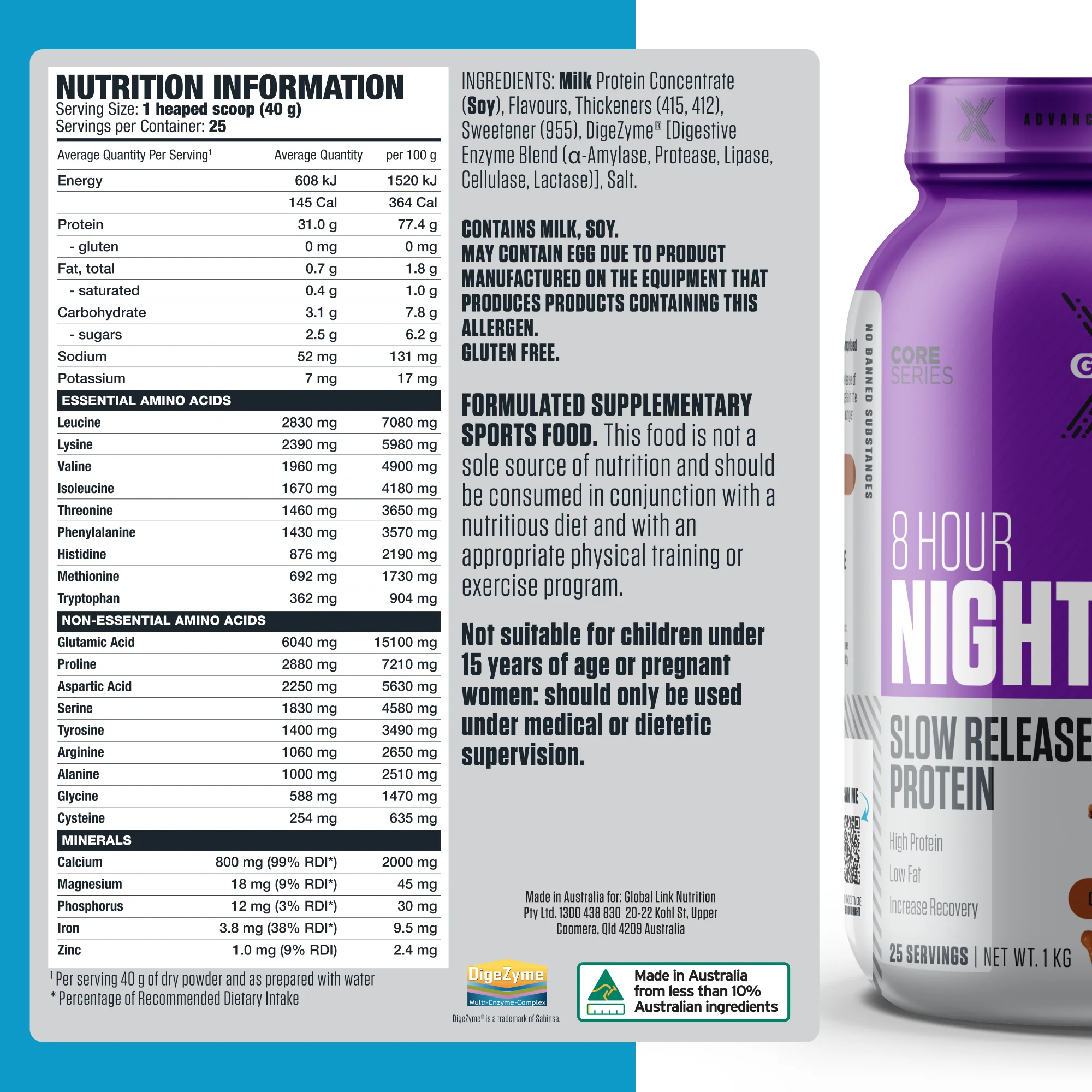8 Hour Night By Genetix Nutrition - Image 9