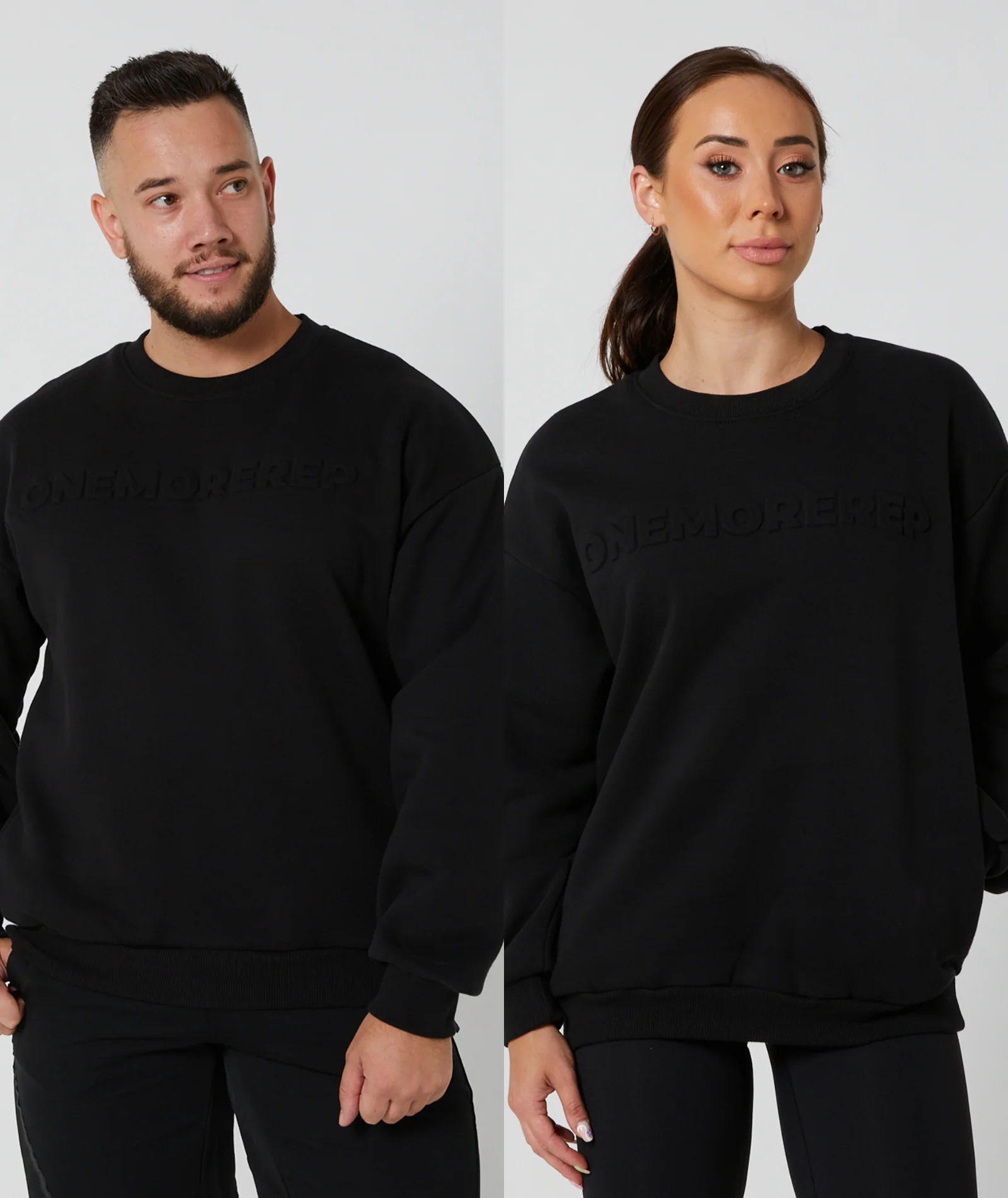 Boss Crewneck Jumper (Black) by OneMoreRep