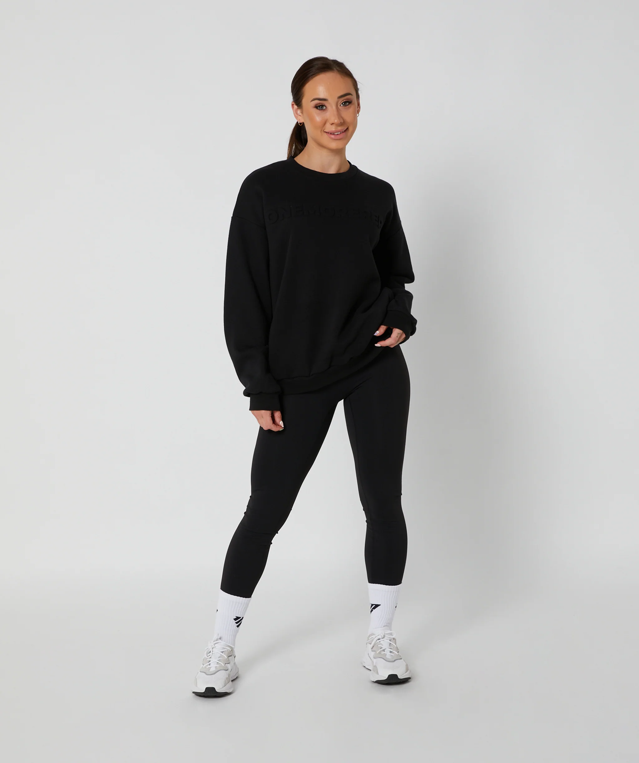 Boss Crewneck Jumper (Black) by OneMoreRep - Image 2