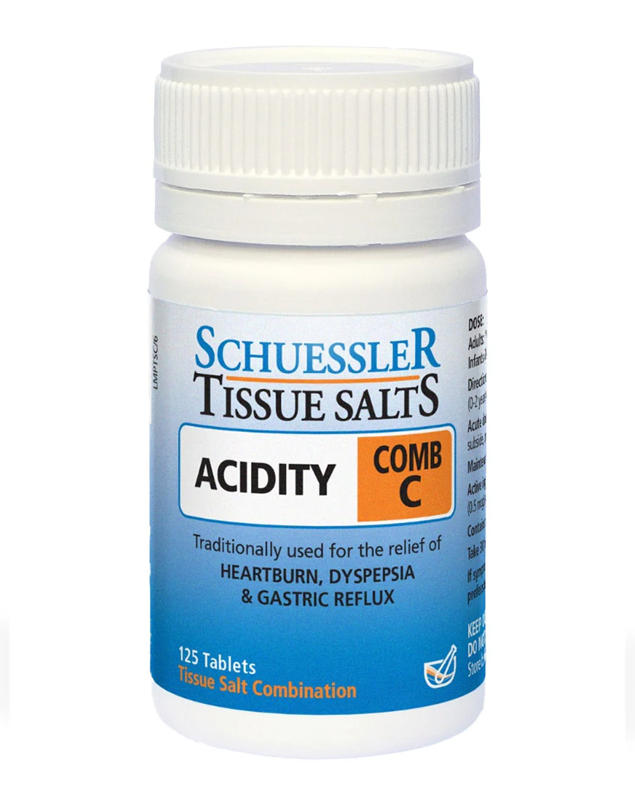 Comb C Acidity by Schuessler Tissue Salts