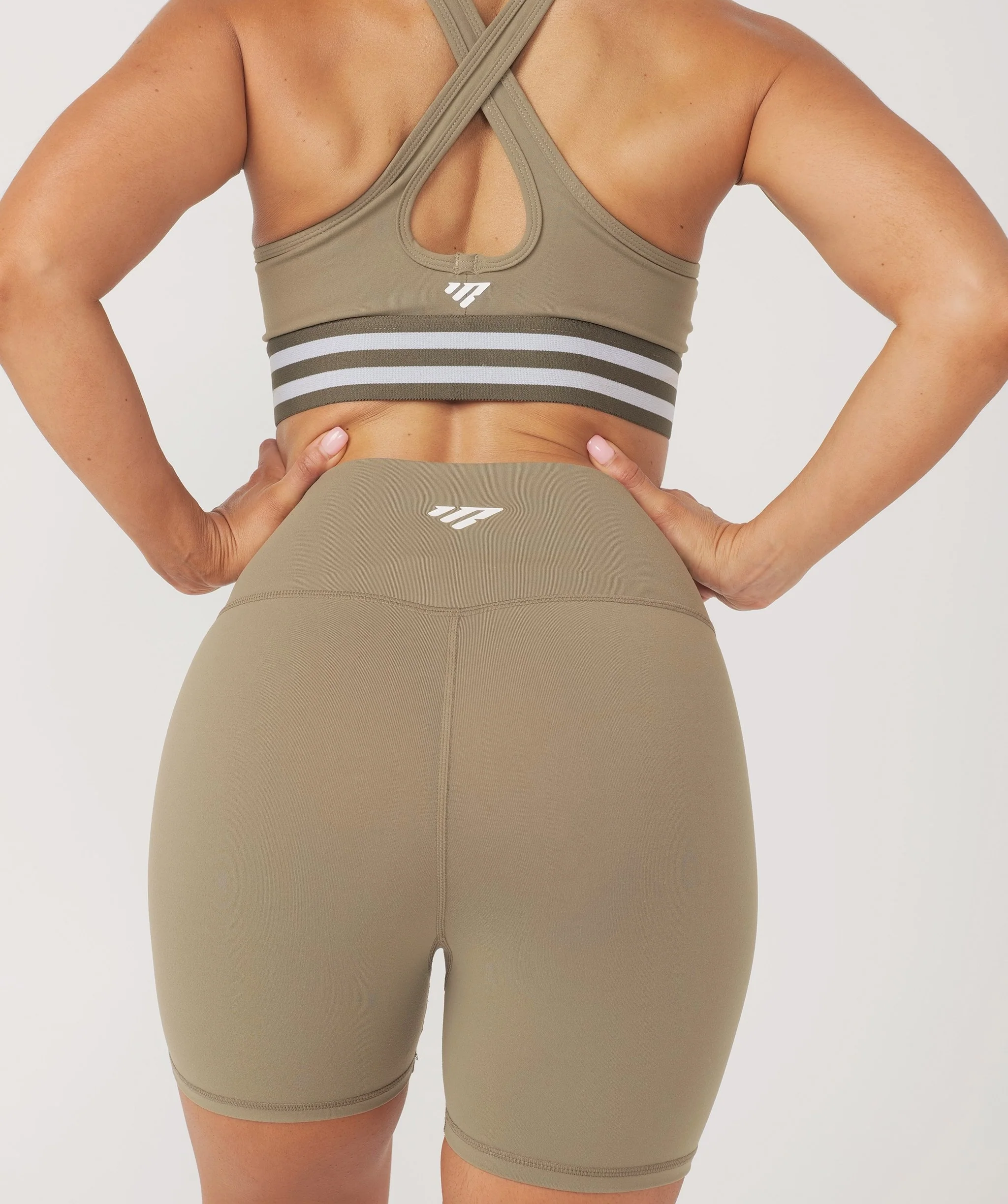 Core Booty Shorts (Khaki) by OneMoreRep - Image 3