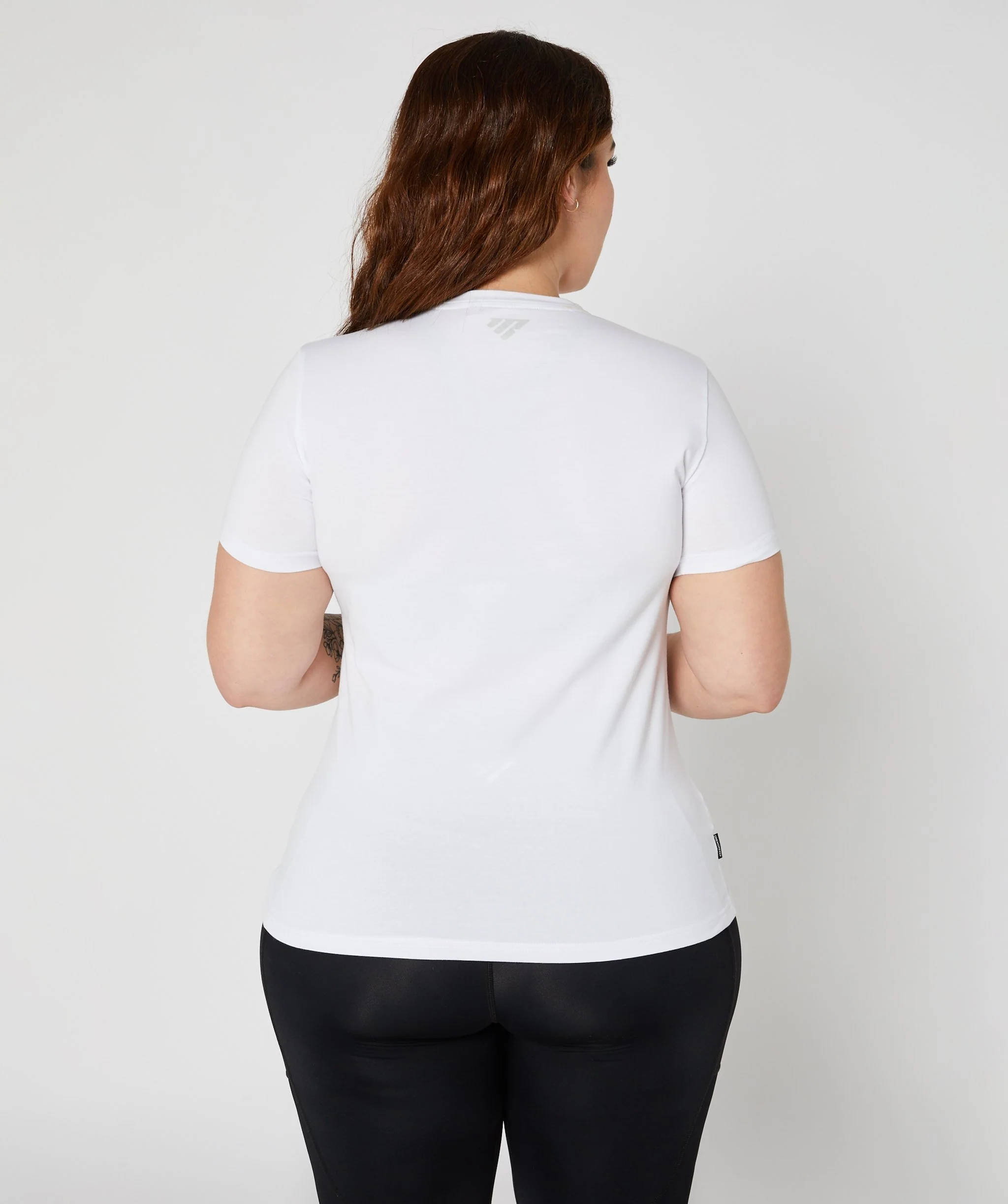 Core Fitted Tee (White) by OneMoreRep - Image 14