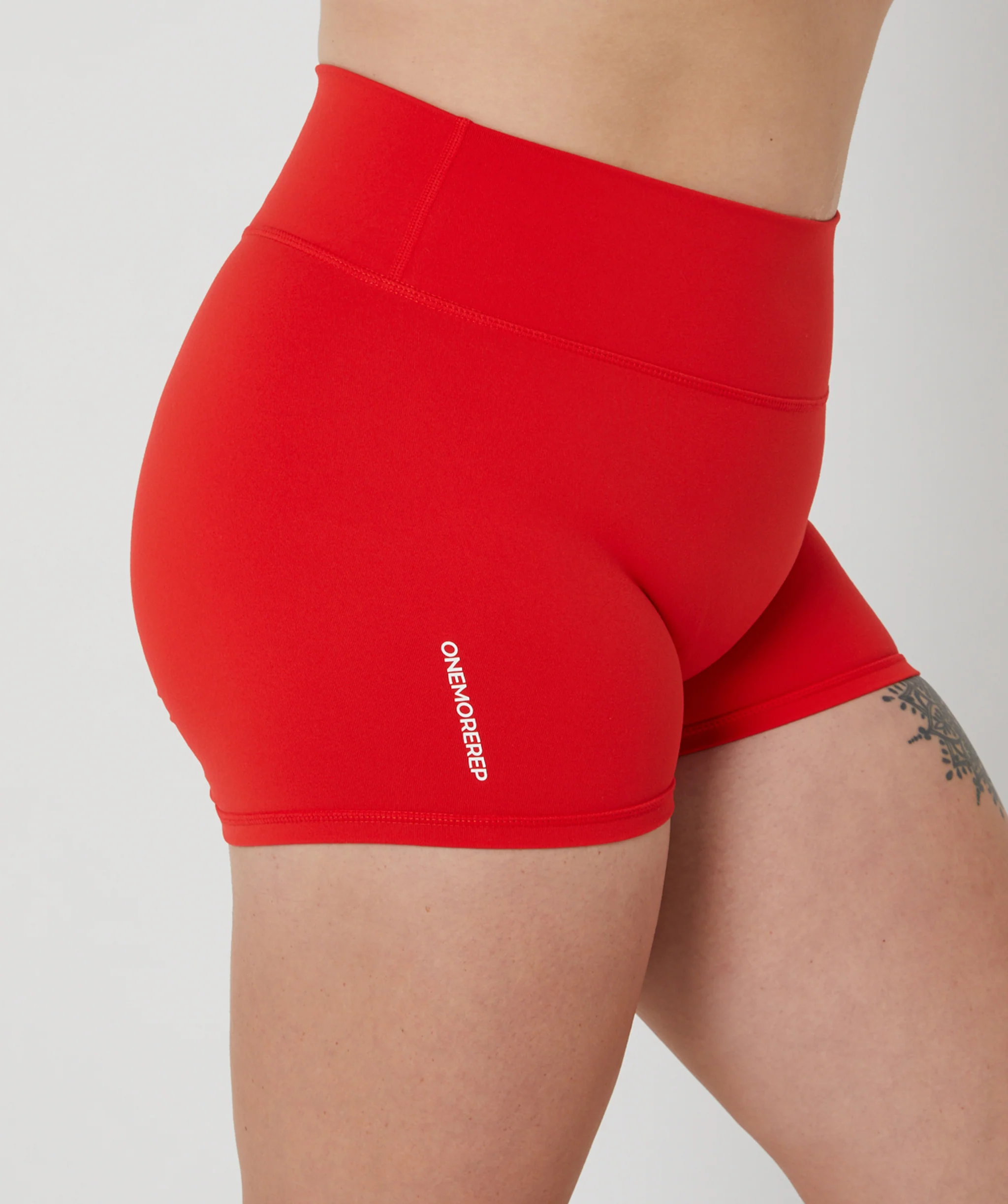 Core Scrunch True Booty Shorts Crimson by OneMoreRep - Image 8