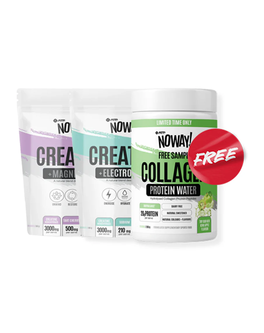 FREE Noway Collagen Protein Water when you buy Noway Creatine + Electrolytes & Magnesium