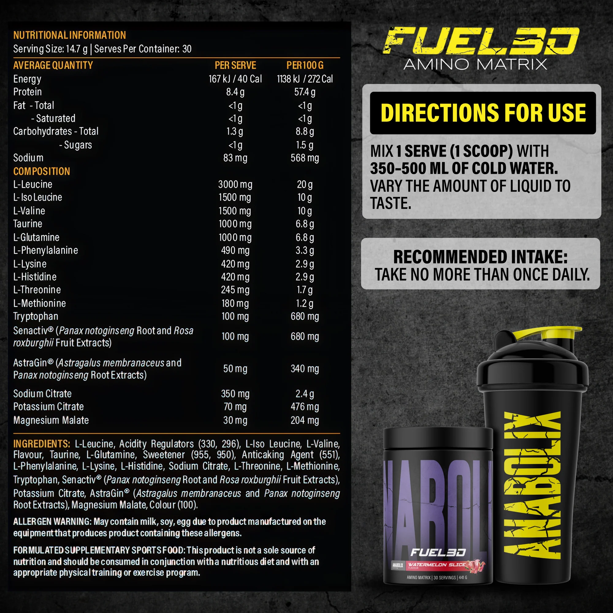 Fuel3d by Anabolix Nutrition - Image 10