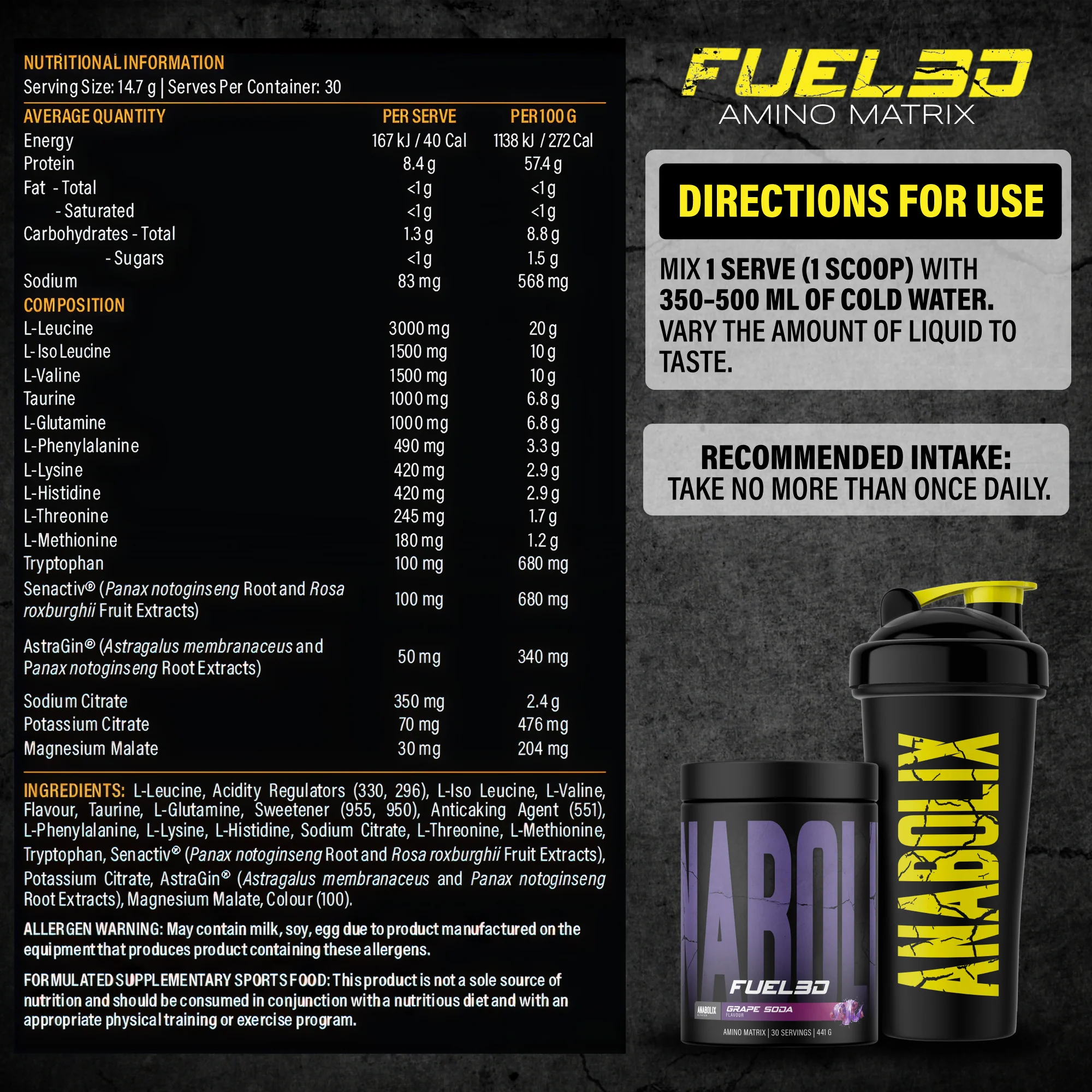 Fuel3d by Anabolix Nutrition - Image 14