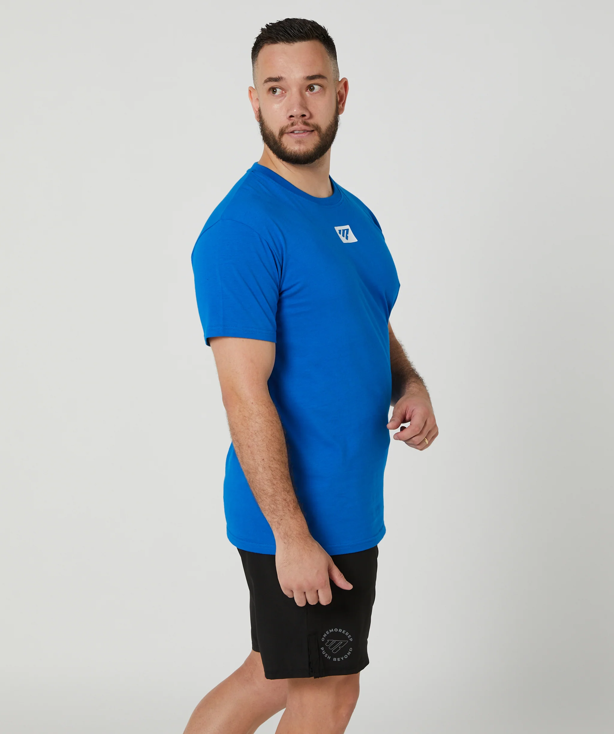 Grit Tee (Electric Blue) by OneMoreRep - Image 5