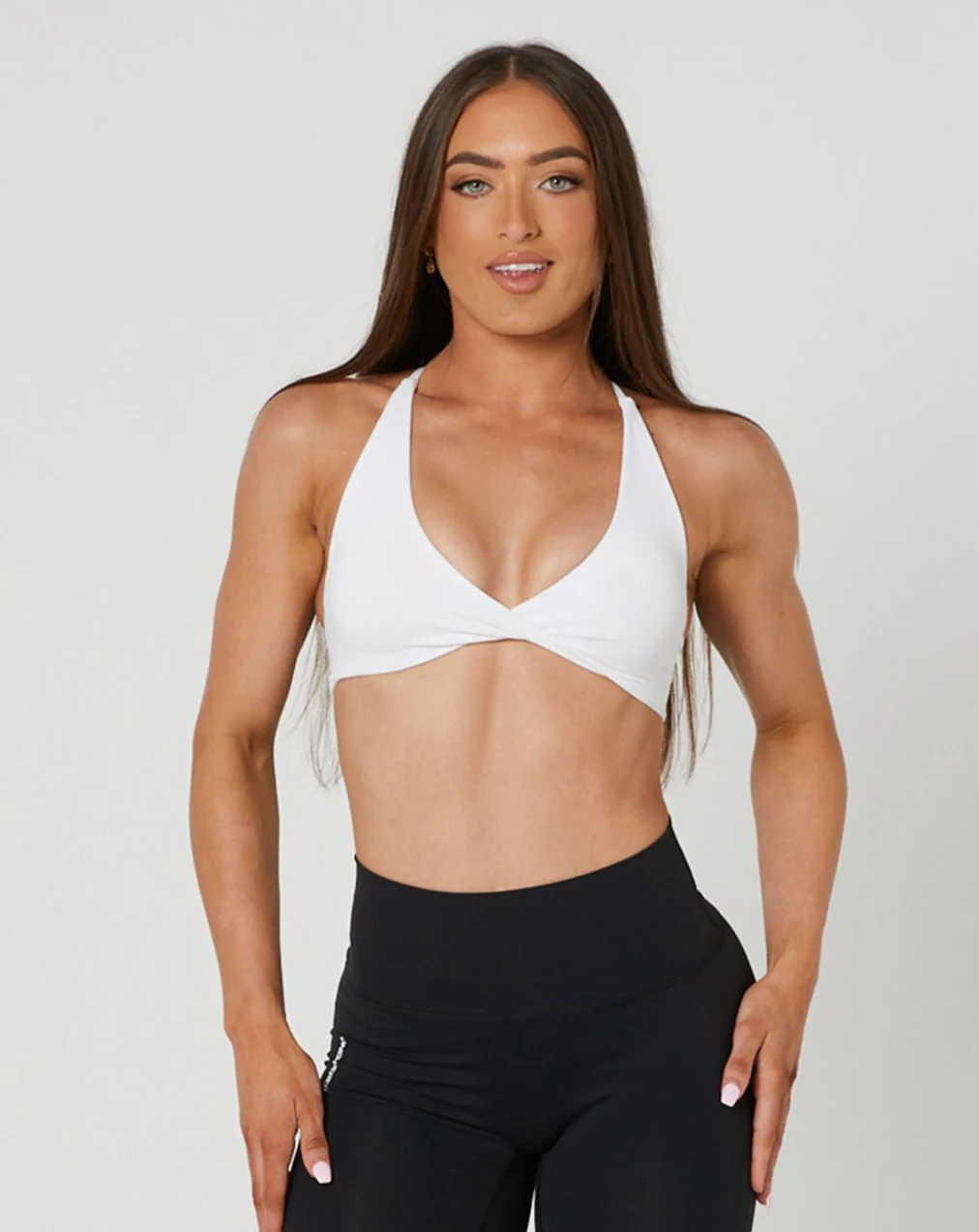 Infinity Bralette (White) by OneMoreRep