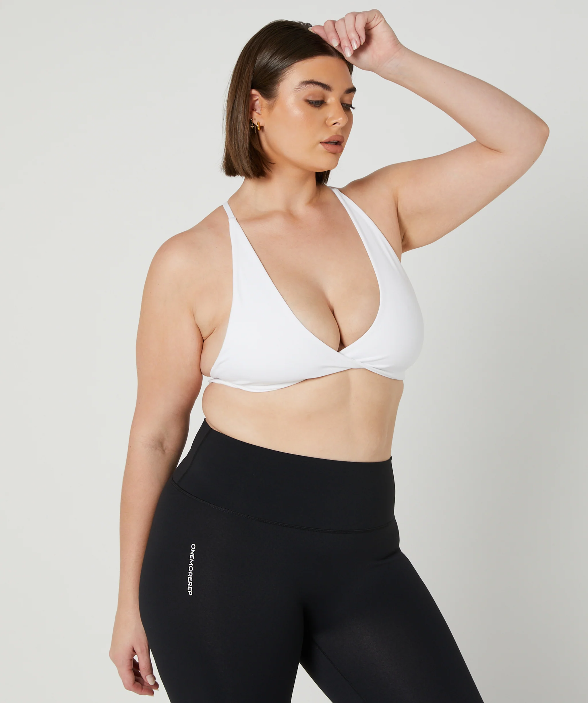 Infinity Bralette (White) by OneMoreRep - Image 4