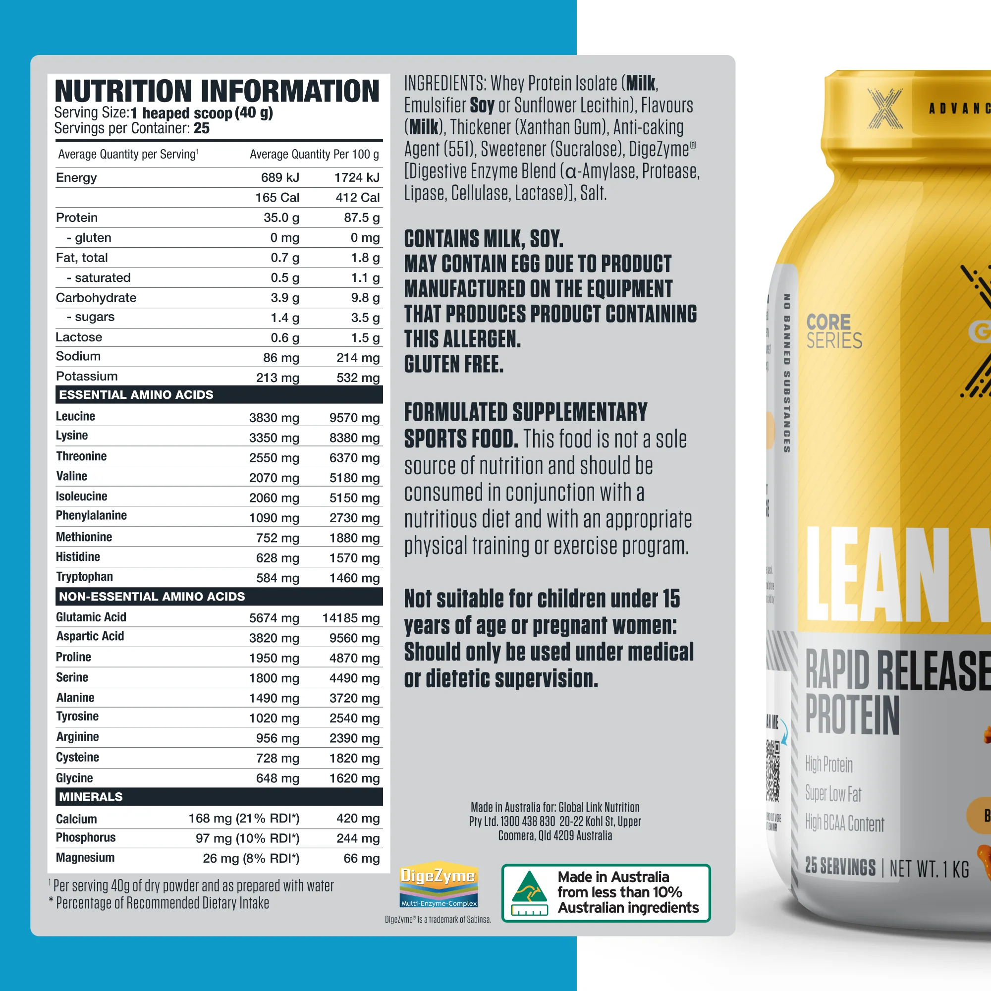 Lean WPI by Genetix Nutrition - Image 17