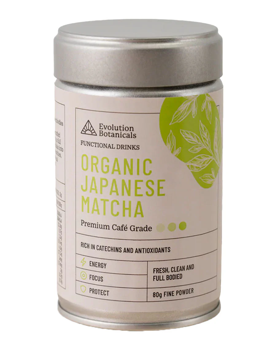Premium Cafe Organic Japanese Matcha by Evolution Botanicals
