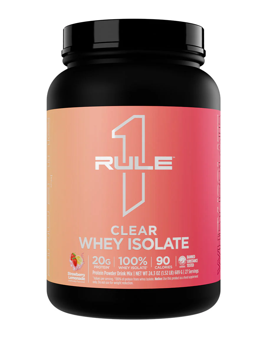 R1 Clear Whey Isolate by Rule 1 Proteins