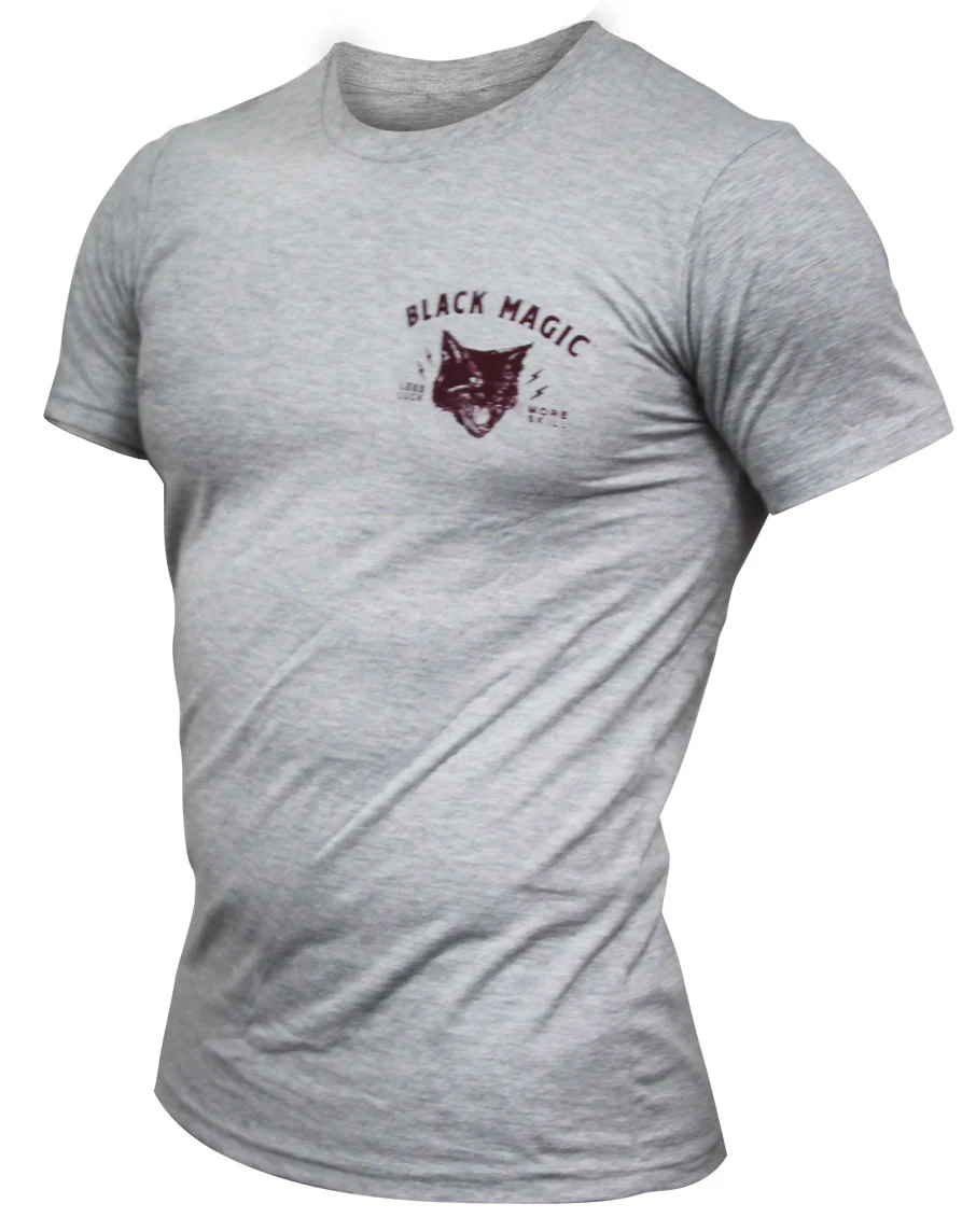 T-Shirt (Grey) by Black Magic - Image 3