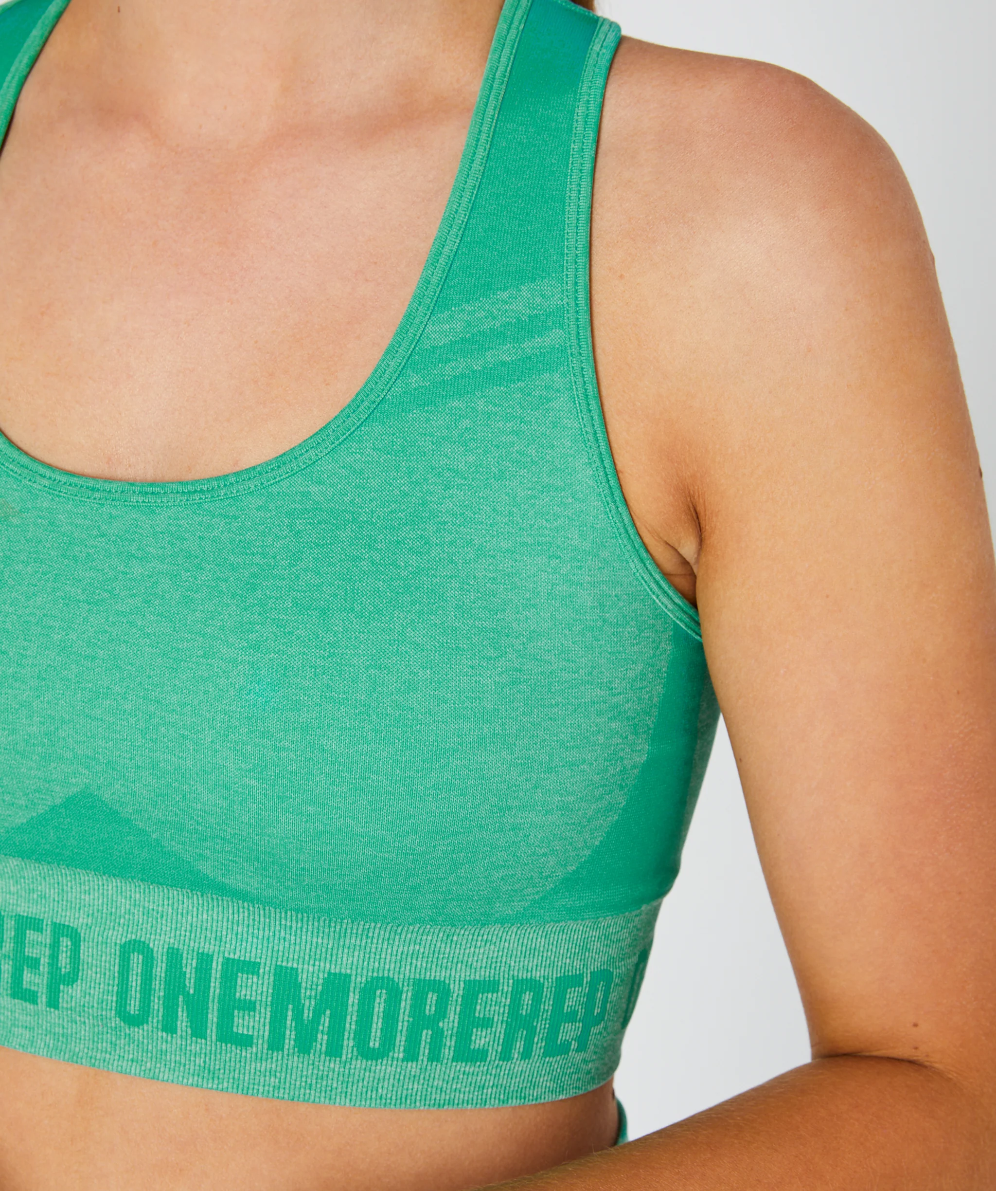 True Seamless Bra (Emerald) by OneMoreRep - Image 2