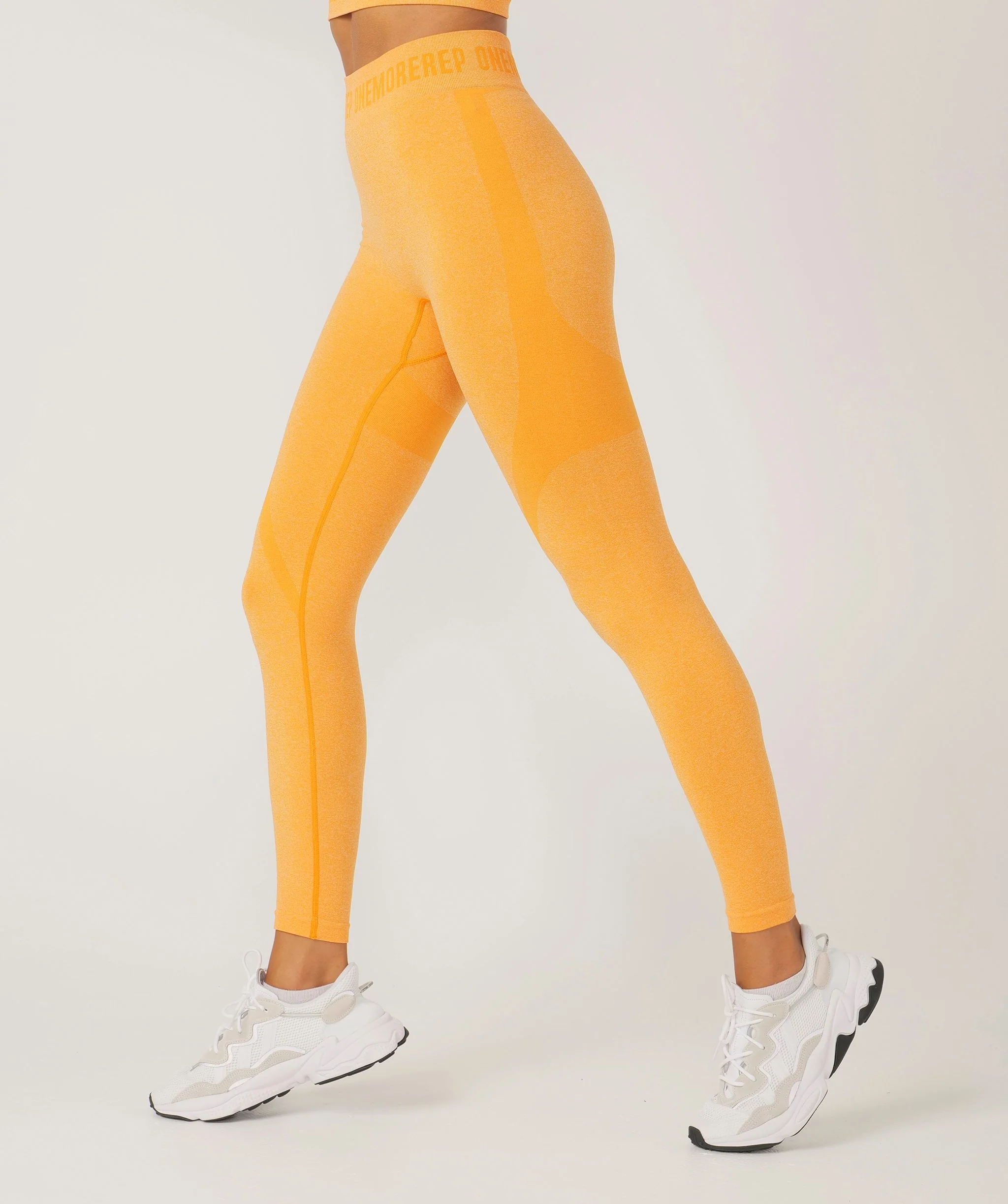 True Seamless Full Length Leggings (Flame) by OneMoreRep - Image 4