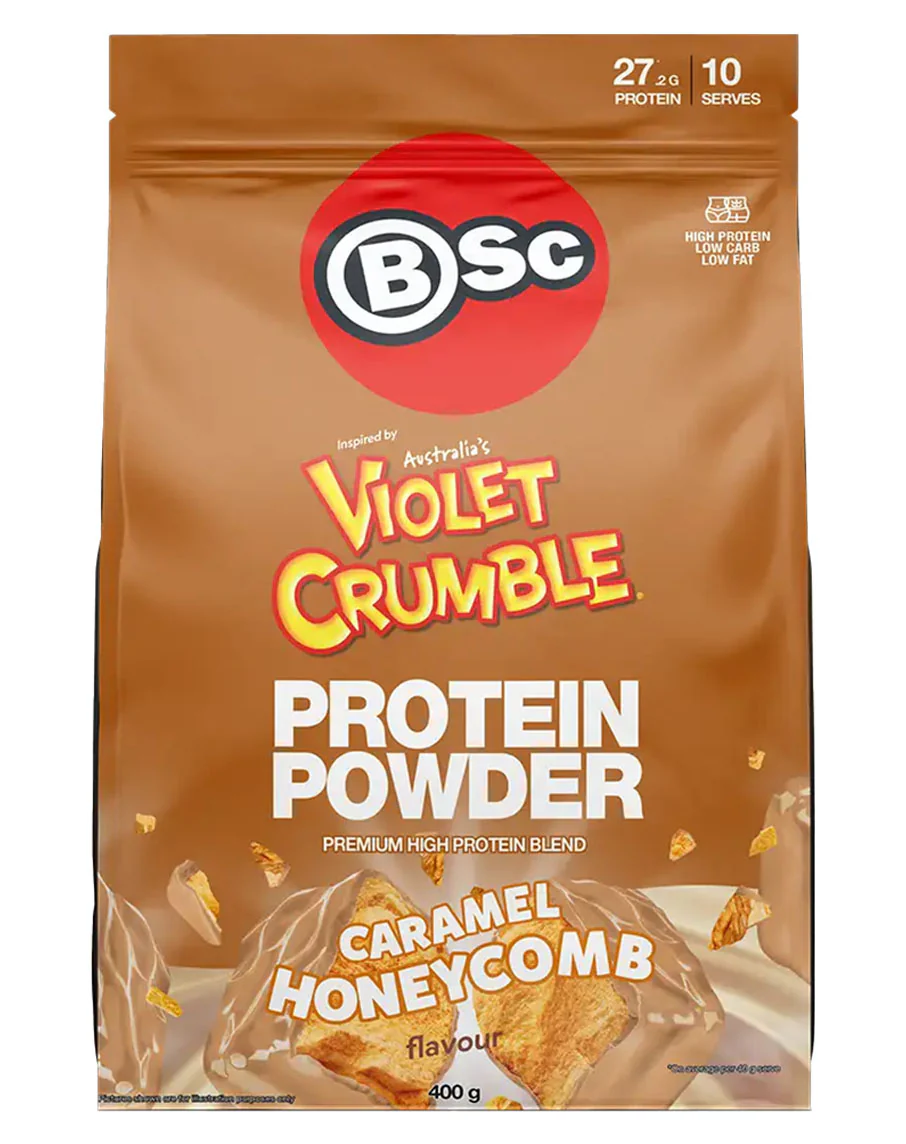 Violet Crumble Whey Protein by BSc Supplements - Image 2